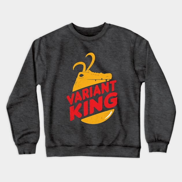 Variant King Crewneck Sweatshirt by peekxel